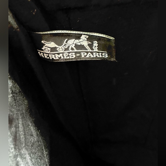 Hermes Wool Tote & Twilly Bundle - Picture 6 of 13